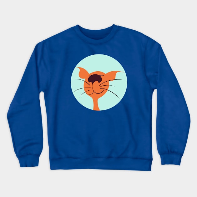 Happy cat emoji Crewneck Sweatshirt by masha